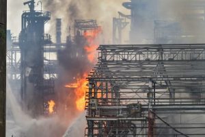 Fire At BPCL Refineries